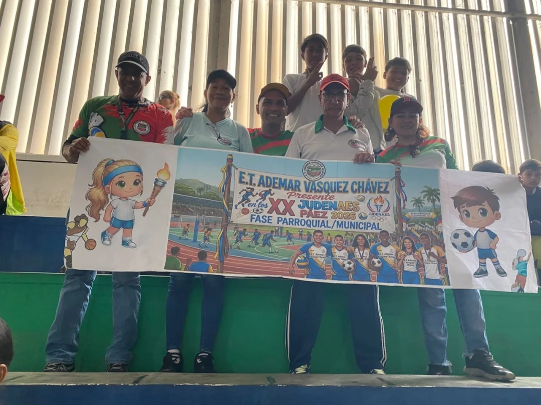Delegación de la escuela en los Juegos Deportivos Nacionales Estudiantiles JUDENAES 2026
